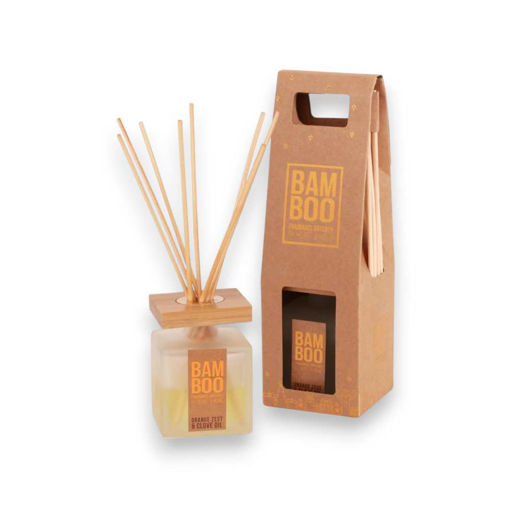 Picture of HEART & HOME BAMBOO DIFFUSER ORANGE ZEST & CLOVE OIL